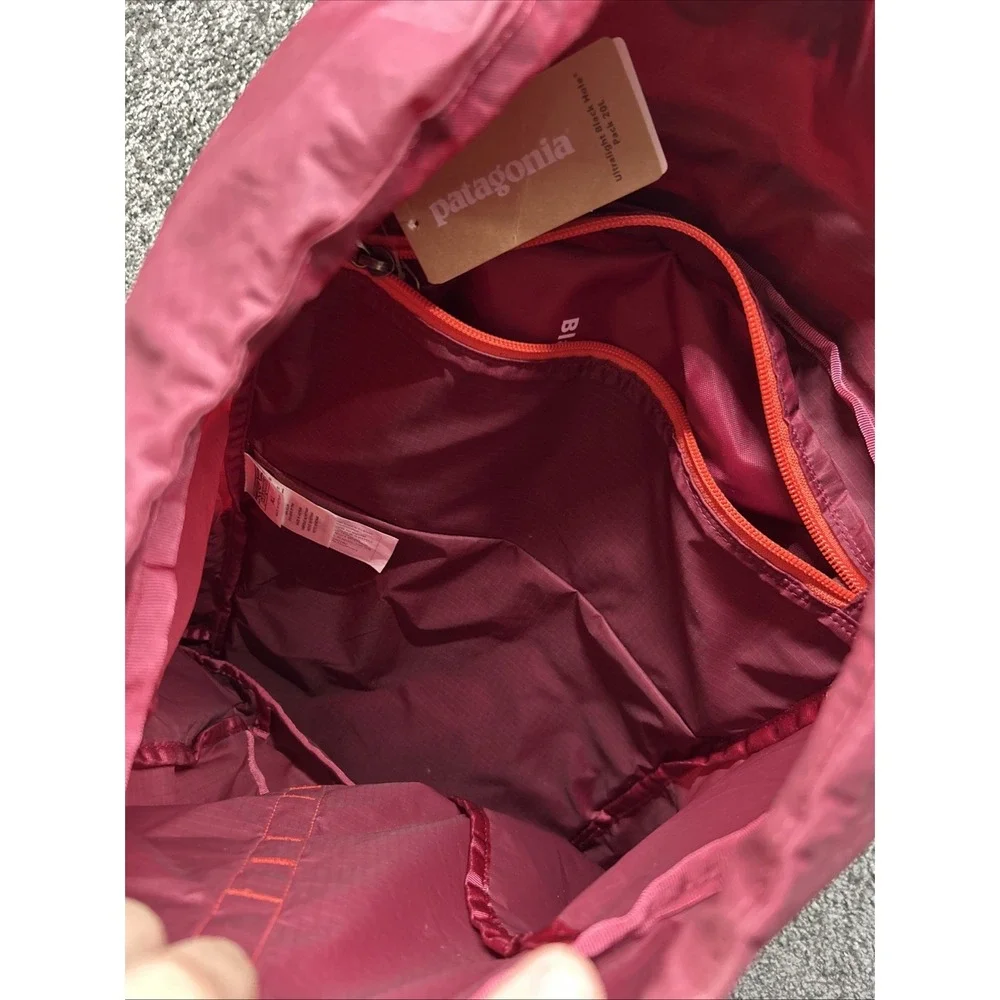 Patagonia Ultralight Black Hole Tote Pack 20L Burgundy Roamer Red 49045